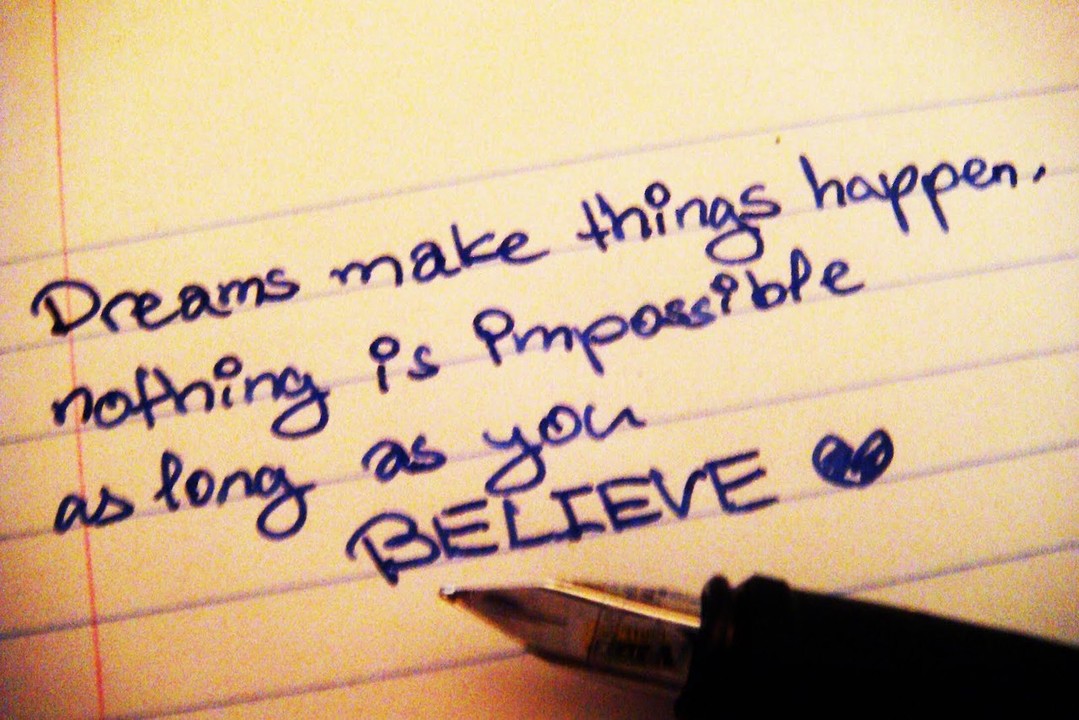 Keep believing