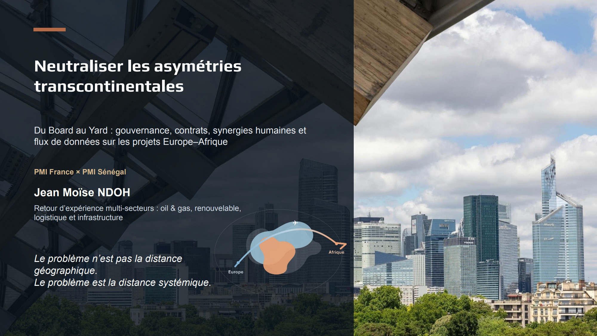 Neutraliser les asymétries transcontinentales : du conseil d’administration au chantier