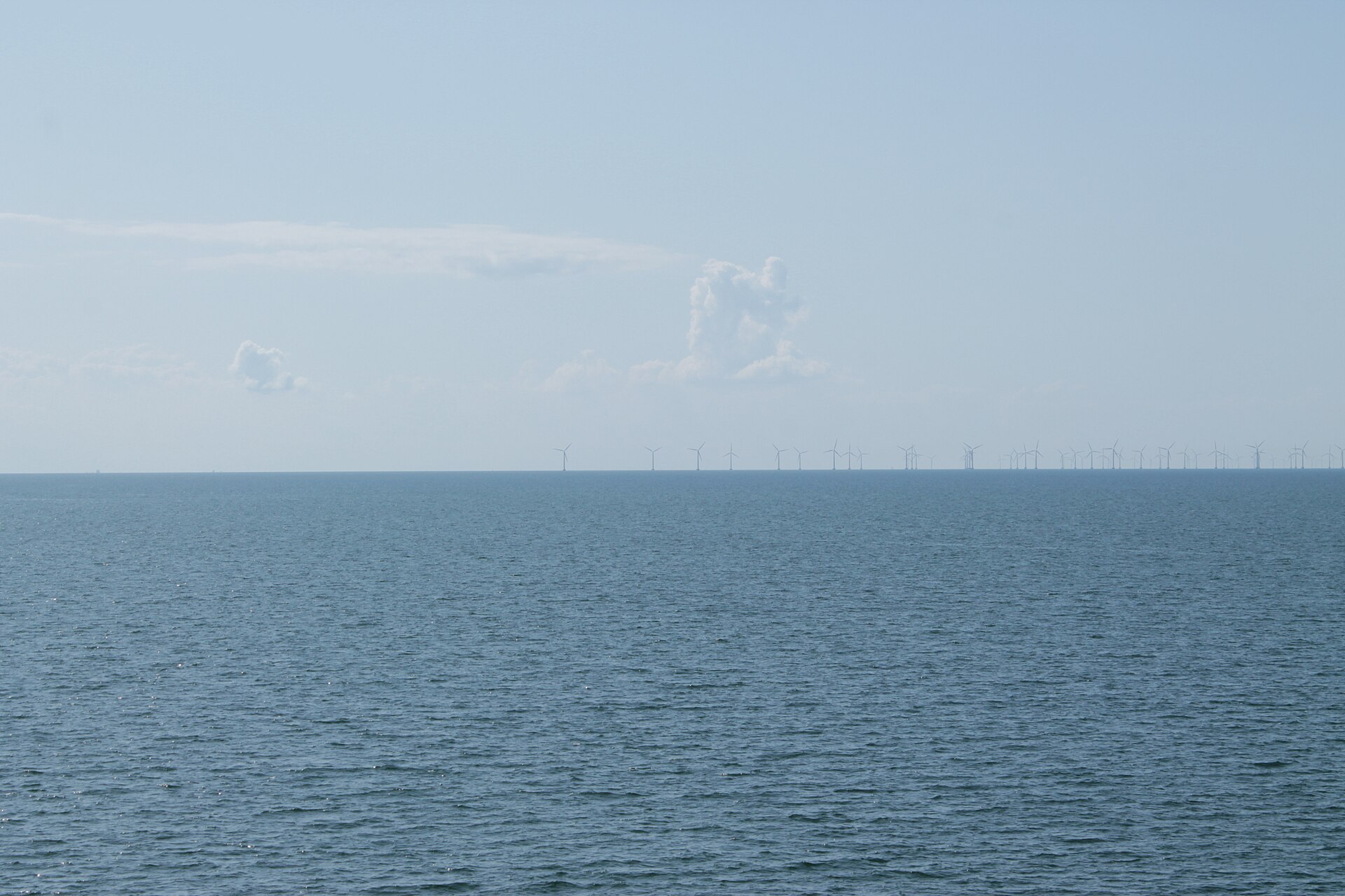 Éoliennes en mer Baltique